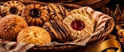 Bolachas caseiras variadas